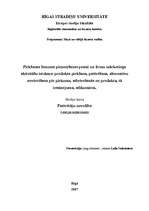 Konspekts 'Pirkšanas lēmuma pieņemšanas posmi un firmu mārketinga aktivitāšu ietekme', 1.