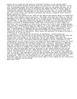 Eseja 'Social Policy Relating to People with Disability', 3.