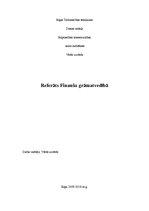 Referāts 'Finanšu grāmatvedība', 1.