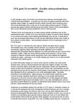 Eseja '18.novembris - Latvijas valsts proklamēšanas diena', 1.