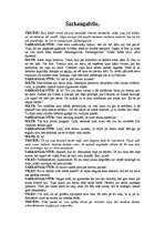 Eseja '"Sarkangalvīte"', 1.