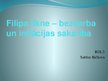 Prezentācija 'Filipa līkne - bezdarba un inflācijas sakarība', 1.