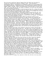 Eseja 'Freud and the Psychoanalytic Tradition', 1.