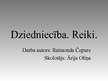 Prezentācija 'Dziedniecība. Reiki', 1.