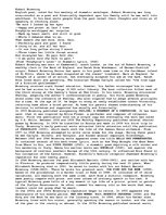 Eseja 'The Life of Robert Browning and Elizabeth Barrett Browning', 1.