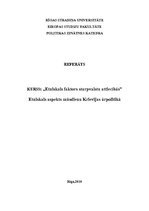 Referāts 'Etniskais aspekts mūsdienu Krievijas ārpolitikā', 1.