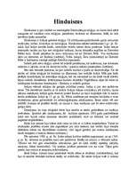 Referāts 'Hinduisms', 1.