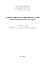 Referāts 'Uzņēmuma "Tele2 Latvija" korporatīvā tēla analīze sociālajos medijos Instagram u', 1.