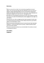 Paraugs 'Letter to Jane', 1.