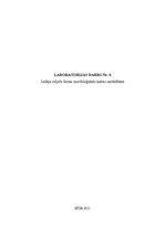 Paraugs 'Laboratorijas darbs ģeomorfoloģijā - ledāja reljefa formu morfoloģiskās kartes s', 1.