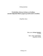 Referāts 'Teritoriālās reformas ietekme uz Grobiņas novadā ietilpstošā Medzes pagasta jaun', 1.