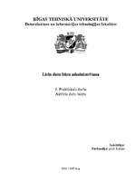 Konspekts 'Aktīvās datu bāzes', 1.