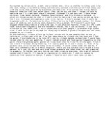 Eseja 'How I Deal with Schizophrenia', 1.