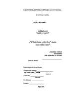 Referāts 'Cilvēcisko attiecību skola menedžmentā', 1.