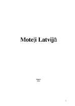 Referāts 'Moteļi Latvijā', 1.