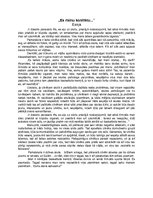 Eseja 'Konflikti', 1.