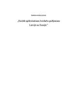 Referāts 'Sociālā apdrošināšana bezdarba gadījumā Latvijā un Somijā', 1.