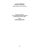 Prakses atskaite 'Finanšu grāmatvedība', 1.