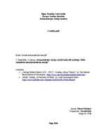 Konspekts 'Komunikācijas teoriju sociāli kulturālā tradīcija. Mīda simboliskā interakcionāl', 1.