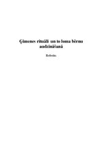 Referāts 'Ģimenes rituāli un to loma bērnu audzināšanā', 1.
