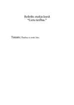 Referāts 'Tiesības uz svešu lietu', 1.