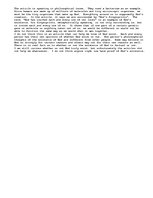Eseja 'The Existence of God', 2.