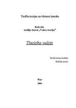 Referāts 'Tiesiska valsts', 1.