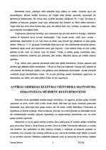 Referāts 'Antīkās Grieķijas kultūras vēsturiskā mantojuma izpausmes mūsdienu kultūrproceso', 8.