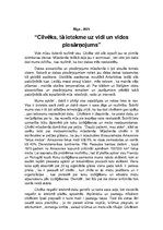 Referāts 'Cilvēks, tā ietekme uz vidi un vides piesārņojums', 2.