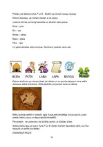 Prakses atskaite 'Prakses mape sākumskolā logopēdiskajā punktā', 16.