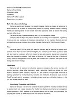 Referāts 'Individual Management Report. Starbucks Corporation Ltd. Marketing Audit and Str', 56.