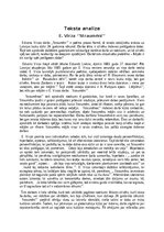 Eseja 'Teksta analīze ''Straumēni''', 1.