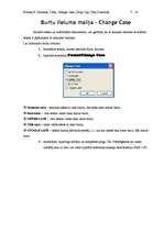 Konspekts 'MS Word izvēlnes', 7.