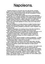 Konspekts 'Napoleons', 1.