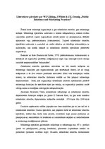 Konspekts 'Literatūras pārskats par W.P.Ehling, J.White & J.E.Grunig "Public Relations and ', 1.