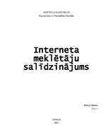 Konspekts 'Interneta meklētāji', 1.