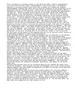 Eseja 'Where Is Psychoanalytic Criticism Coming from? ', 1.