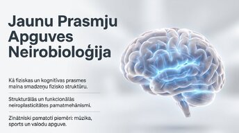 Prezentācija 'Jaunu prasmju apguves neirobioloģija', 1.