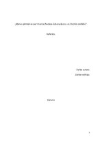 Referāts 'Manas pārdomas par Imanta Ziedoņa dzīves gājumu un literāro darbību', 1.