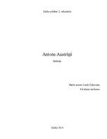Referāts 'Antons Austriņš', 1.