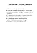 Konspekts 'Latviskas kāzu ieražas', 3.