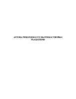 Konspekts 'Autora personiskās un mantiskās tiesības, plaģiātisms', 1.