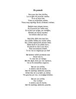 Eseja 'Es pasaulē', 1.