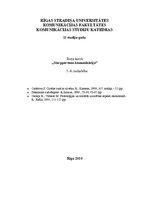 Eseja 'Efektīgas starppersonu komunikācijas priekšnosacījumi', 5.