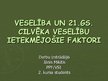 Prezentācija 'Veselību ietekmējošie faktori', 1.