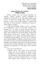 Konspekts 'Vadītāji un līderi publiskajā administrācijā', 1.