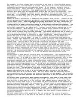 Eseja 'Genetic Engineering', 2.