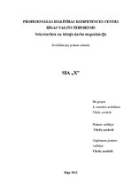 Prakses atskaite 'Kvalifikācijas prakses atskaite sekretārēm', 1.