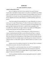 Prezentācija 'Lantern Floating Festival', 1.