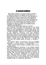 Konspekts 'Sejas maskas', 1.